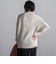 【WEB限定】鹿の子編み配色ニットプルオーバー≪洗濯機で洗える≫