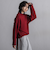 【WEB限定】鹿の子編み配色ニットプルオーバー≪洗濯機で洗える≫