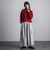【WEB限定】鹿の子編み配色ニットプルオーバー≪洗濯機で洗える≫