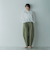 叶えるスカラップ刺繍クロップドシャツ≪手洗い可能≫