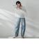 シアーフェザーブラウス≪手洗い可能≫