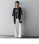 デニムワイドパンツ≪洗濯機で洗える≫