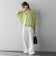 デニムワイドパンツ≪洗濯機で洗える≫