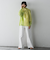 デニムワイドパンツ≪洗濯機で洗える≫
