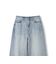 デニムワイドパンツ≪洗濯機で洗える≫