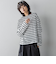 【WEB限定】ゆるボーダーロングTシャツ
