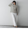 【WEB限定】ゆるボーダーロングTシャツ