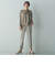 ストレッチテーパードパンツ≪手洗い可能≫