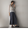 【新色追加】シャンブレーカーゴキュロットパンツ