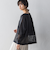 ペーパーブレンドメッシュヘムニットプルオーバー≪手洗い可能≫