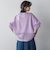 ペーパーブレンドメッシュヘムニットプルオーバー≪手洗い可能≫