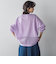 ペーパーブレンドメッシュヘムニットプルオーバー≪手洗い可能≫