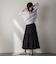 【新色追加】LEVITAシアーVネックドルマンニットプルオーバー≪手洗い可能≫