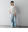 【新色追加】LEVITAシアーVネックドルマンニットプルオーバー≪手洗い可能≫
