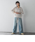 【新色追加】LEVITAシアーVネックドルマンニットプルオーバー≪手洗い可能≫