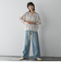 【新色追加】LEVITAシアーVネックドルマンニットプルオーバー≪手洗い可能≫