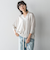 【新色追加】LEVITAシアーVネックドルマンニットプルオーバー≪手洗い可能≫
