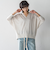 【新色追加】LEVITAシアーVネックドルマンニットプルオーバー≪手洗い可能≫