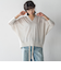 【新色追加】LEVITAシアーVネックドルマンニットプルオーバー≪手洗い可能≫