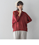 【新色追加】LEVITAシアーVネックドルマンニットプルオーバー≪手洗い可能≫