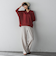 【新色追加】LEVITAシアーVネックドルマンニットプルオーバー≪手洗い可能≫
