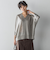【新色追加】LEVITAシアーVネックドルマンニットプルオーバー≪手洗い可能≫