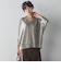 【新色追加】LEVITAシアーVネックドルマンニットプルオーバー≪手洗い可能≫