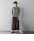 【新色追加】LEVITAシアーVネックドルマンニットプルオーバー≪手洗い可能≫