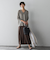 【新色追加】LEVITAシアーVネックドルマンニットプルオーバー≪手洗い可能≫