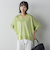 【新色追加】LEVITAシアーVネックドルマンニットプルオーバー≪手洗い可能≫