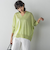 【新色追加】LEVITAシアーVネックドルマンニットプルオーバー≪手洗い可能≫