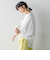 タックワイドスリーブVネックドルマンブラウス≪手洗い可能≫