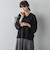 タックワイドスリーブVネックドルマンブラウス≪手洗い可能≫