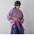 タックワイドスリーブVネックドルマンブラウス≪手洗い可能≫
