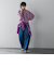 タックワイドスリーブVネックドルマンブラウス≪手洗い可能≫