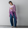 タックワイドスリーブVネックドルマンブラウス≪手洗い可能≫