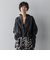 リネンドロストクロップドシャツ≪手洗い可能≫