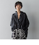 リネンドロストクロップドシャツ≪手洗い可能≫