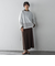リネンドロストクロップドシャツ≪手洗い可能≫