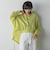 リネンドロストクロップドシャツ≪手洗い可能≫