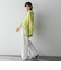 リネンドロストクロップドシャツ≪手洗い可能≫