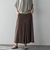 ボックスタックロングスカート≪手洗い可能≫