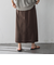 ボックスタックロングスカート≪手洗い可能≫