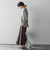 ボックスタックロングスカート≪手洗い可能≫