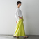 ボックスタックロングスカート≪手洗い可能≫