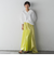 ボックスタックロングスカート≪手洗い可能≫