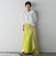 ボックスタックロングスカート≪手洗い可能≫