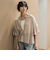 キャンブリックバックギャザー刺繍ブラウス≪手洗い可能≫