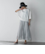 コットンボイル2WAYエアリーギャザースカート≪手洗い可能≫