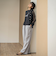 透かし柄編みニットカーディガン≪手洗い可能≫